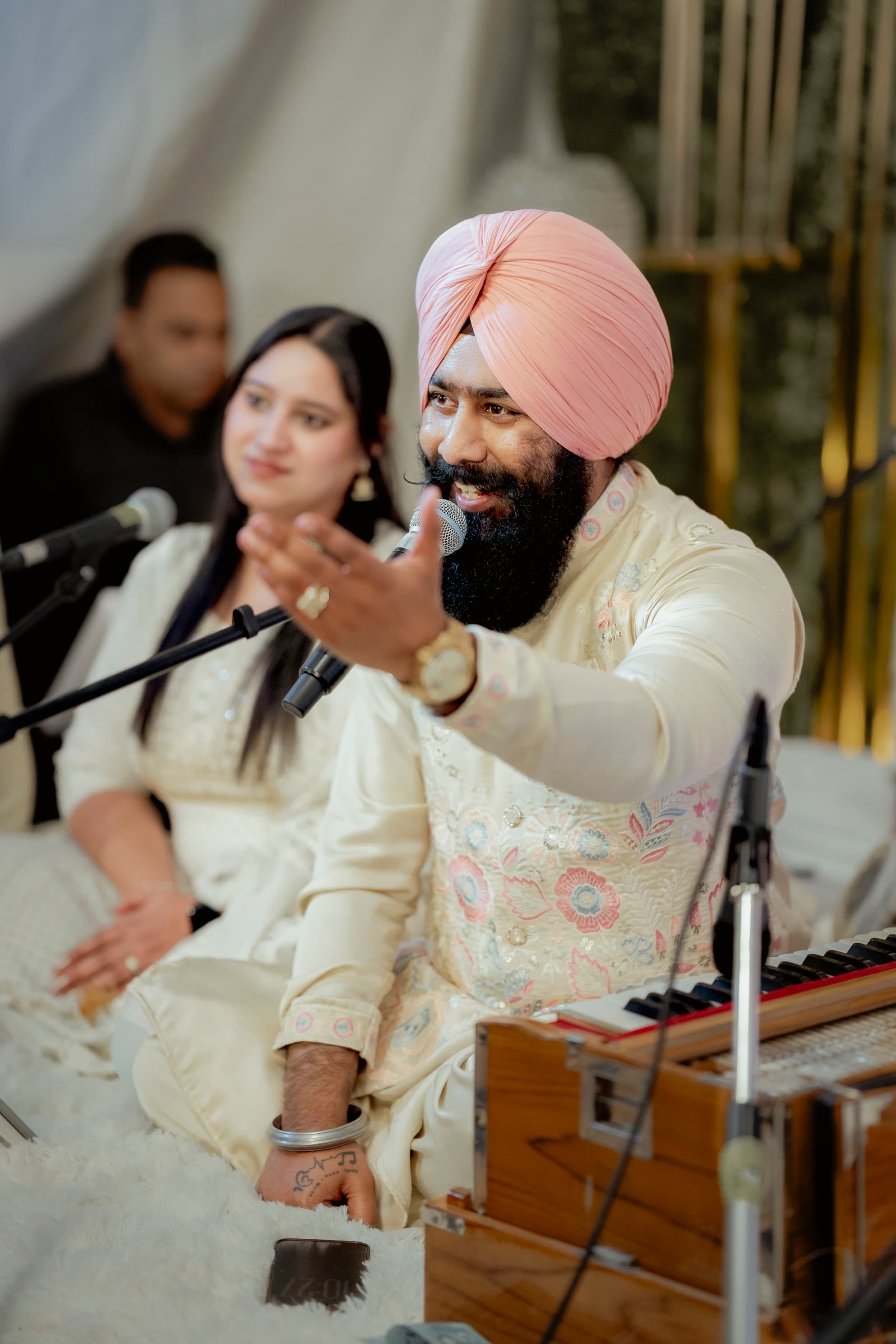 Sukoon Band performing live on stage