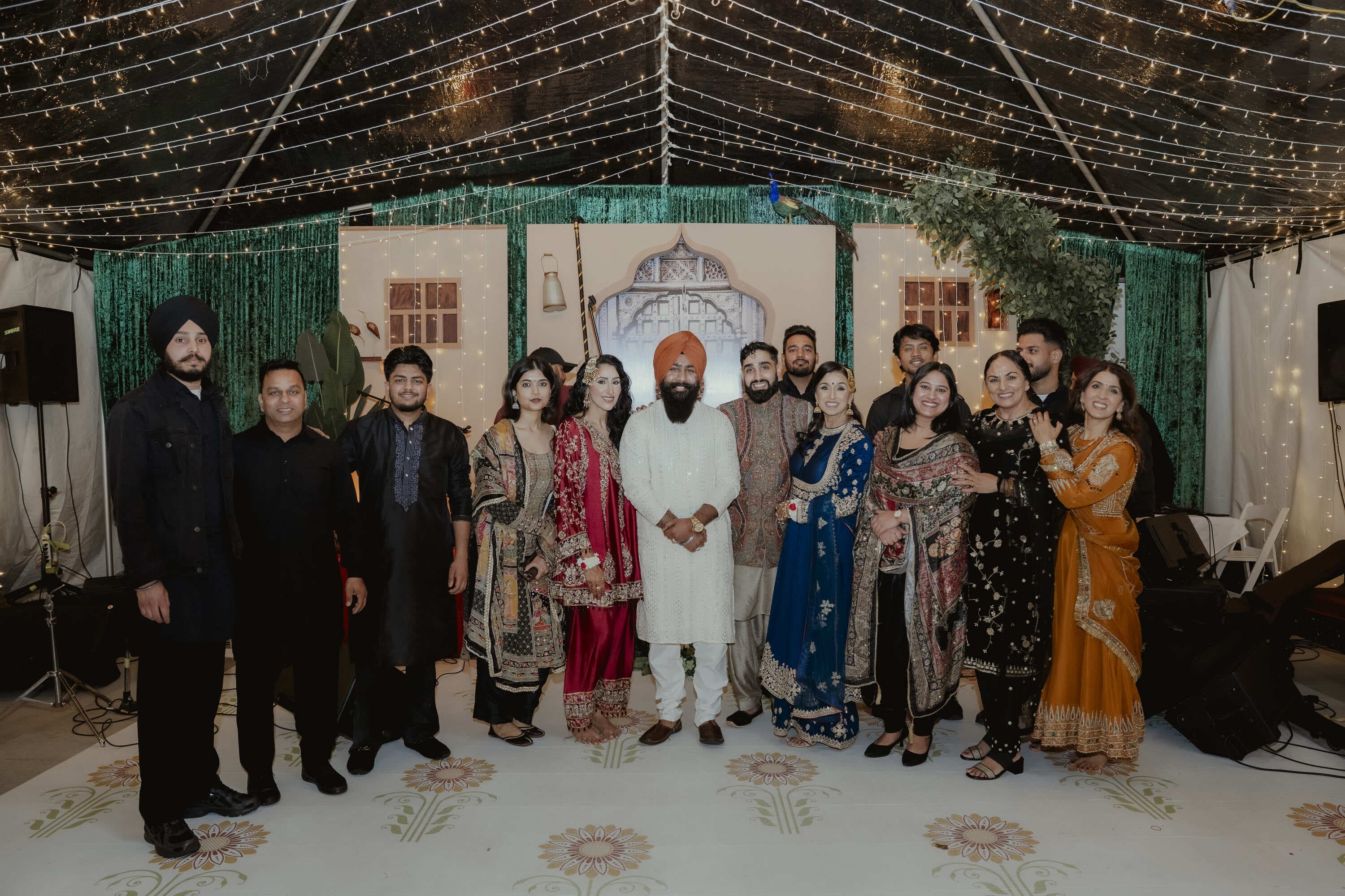 Mehndi night celebration